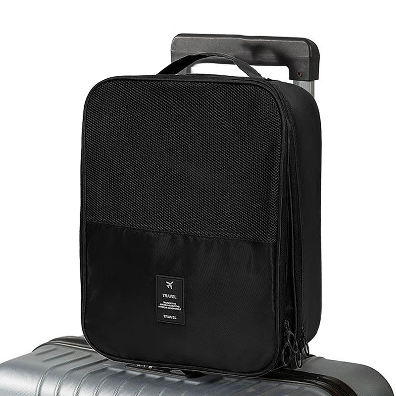 Travel Shoe Storage Bag Portable Luggage Storage Bag Travel Bag Three-Layer Storage Shoe Bag