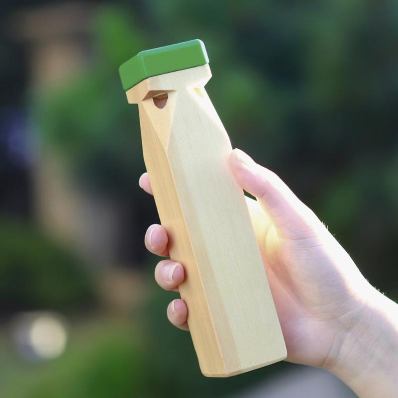 Drewniany Gwizdek Pociągowy Imprezowy Hałasujący Gwizdek Pociągowy Flet Gwizdek Dziecięcy Instrument Muzyczny Orffa Zabawka Prezenty Urodzinowe dla Dzieci