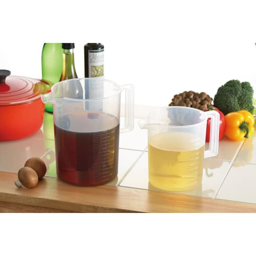 Entec Polypropylene Measuring Cup, 1L, Natural, 722A