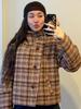 In Stock 2025 Autumn Double-breasted Stand Collar Woolen Coat