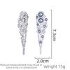 New Tassel Fashion Women's Light Luxury Design Simulation Pearl Earrings French Elegant Zircon Earring Accessories