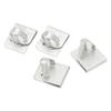 Oil Filter Access Panel Clips, 4PCS Aluminum Alloy High Strength Replacement W715288S439 Easy Car Maintenance Durable Universal Fit