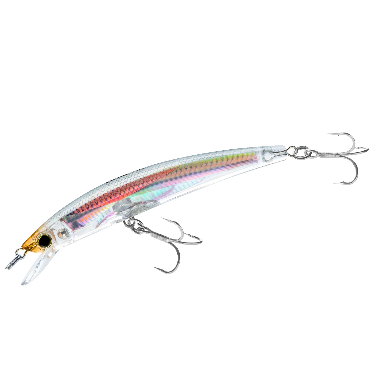 

Saltwater Lure Crystal 3D Minnow Floating 110mm Real Glass Minnow YO-ZURI Color