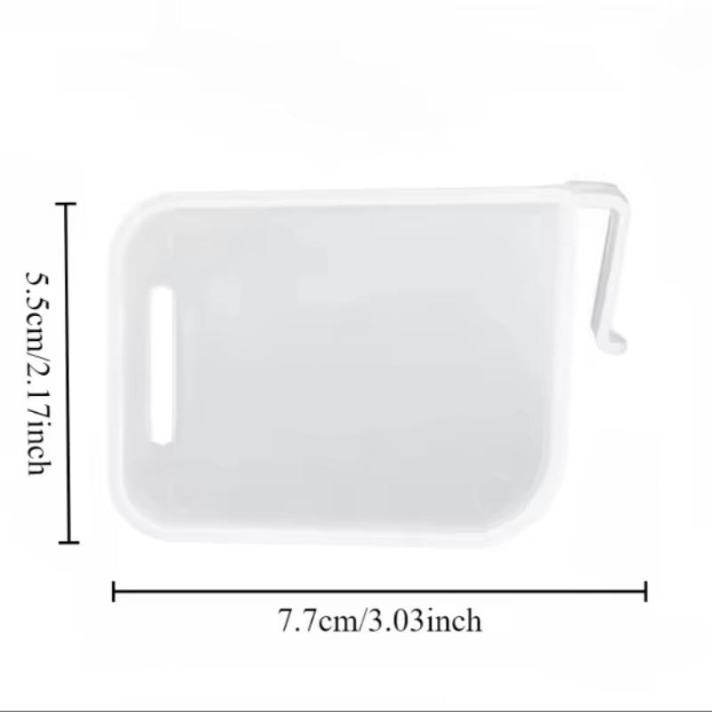 10/20pcs Refrigerator Side Door Sorting Partition Card Buckle Kitchen Bedroom Storage Storage Sorting Box Space Division Garrafa