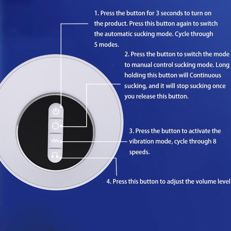 New Male Masturbator 5 Automatic Manual Sucking Modes Voice 8 Vibrations Oral Suction Blowjob Real Vagina Sex Toys