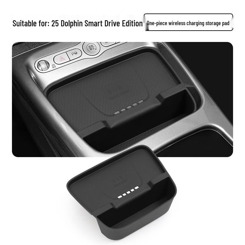 

Dolphin Silicone Smart Wireless Charging Pad - Anti-slip, Dustproof Car Interior Mat Dashboard