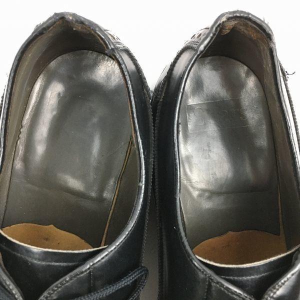 Vintage Sears Wingtip Business Shoes Black size 28.5-29.5 Men's(USED)