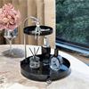Makeup Organizer Tray Cosmetics Jewelry Lipstick Skin Care Rack Perfume Watch Glasses Key Rack Bathroom Shelf
