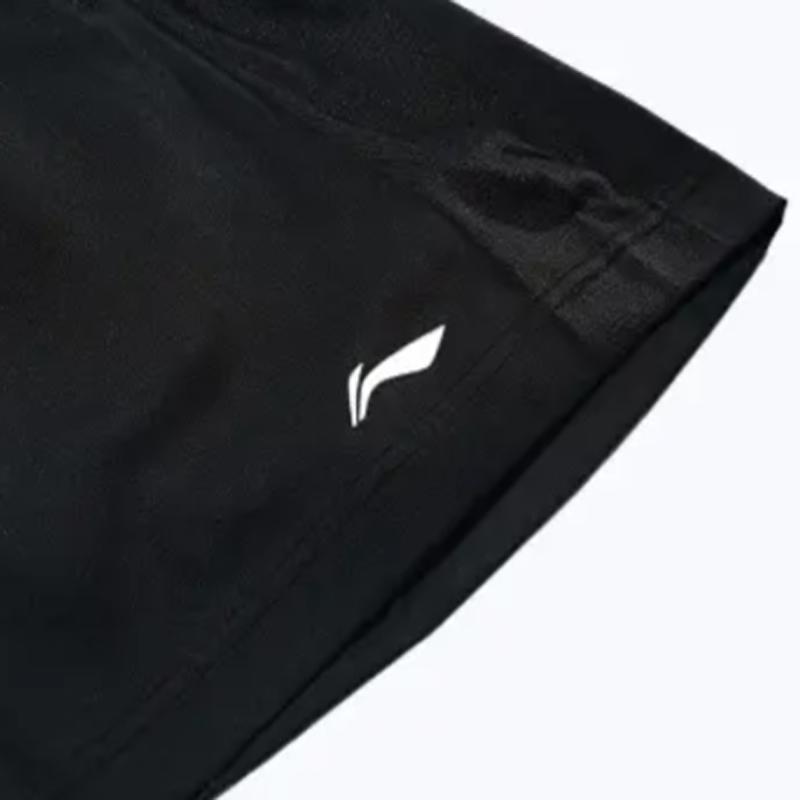 Li-Ning Summer Mens Solid Color Comfortable Skin-Friendly Breathable Sports Simple Versatile Casual Shorts Men Shorts AKSW615-1