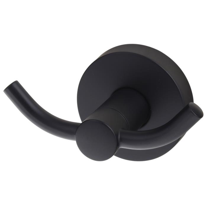 Bathroom Towel Rack Wall Hook for Bathroom Kitchen Black