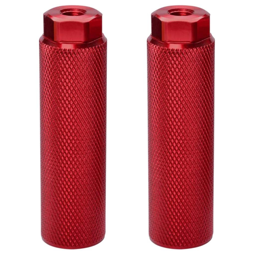 2Pcs Bicycles Foot Rest Stunt Pegs Anti-slip Bikes Rear Feet Stunt Pegs Aluminum Alloy Anti-Skid Bikes Foot Pegs Set