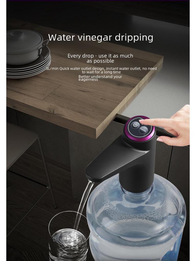 Dual-Purpose Electric Water Dispenser for Bottled and Table Use