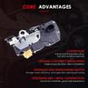 CCIYU Rear Left Driver Side Door Latch Lock Actuator Compatible for Cadillac CTS 2008 09 10 11 12 13 2014 Door Lock Actuators Replaces 931-398