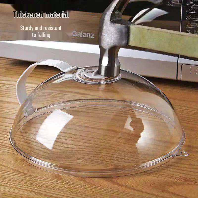 Oil-Proof, Heat-Resistant Microwave Food Cover Lid
