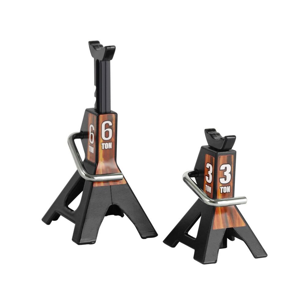Model Parts Metal Jack Stands Height Adjustable Jack Repair Stand  Crawler Car