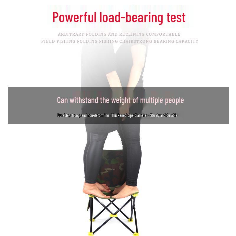Portable Folding Fishing & Camping Chair - Outdoor Beach Leisure & Art Sketch Stool