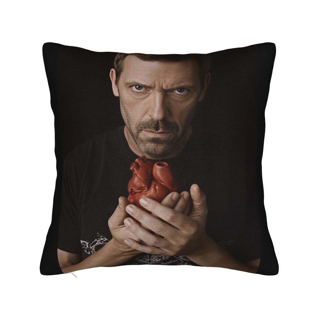 Dr House MD Pillow Case Soft Pillow Cover Novelty Cushion Cover For Sofa Bedroom Home Decor