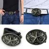 Western Belt Buckle Five-Pointed Star Belt Buckle Belt Accessories  Christmas Gift for Men Women