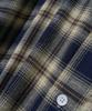 PHYSICAL DEPARTMENT Flannel District Tartan Check Shirt_Navy