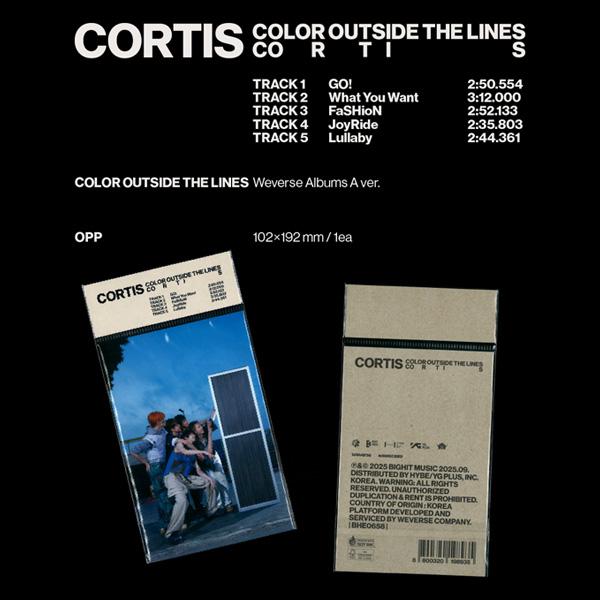 CORTIS The 1st EP [COLOR OUTSIDE THE LINES] (Weverse Albums Ver.)