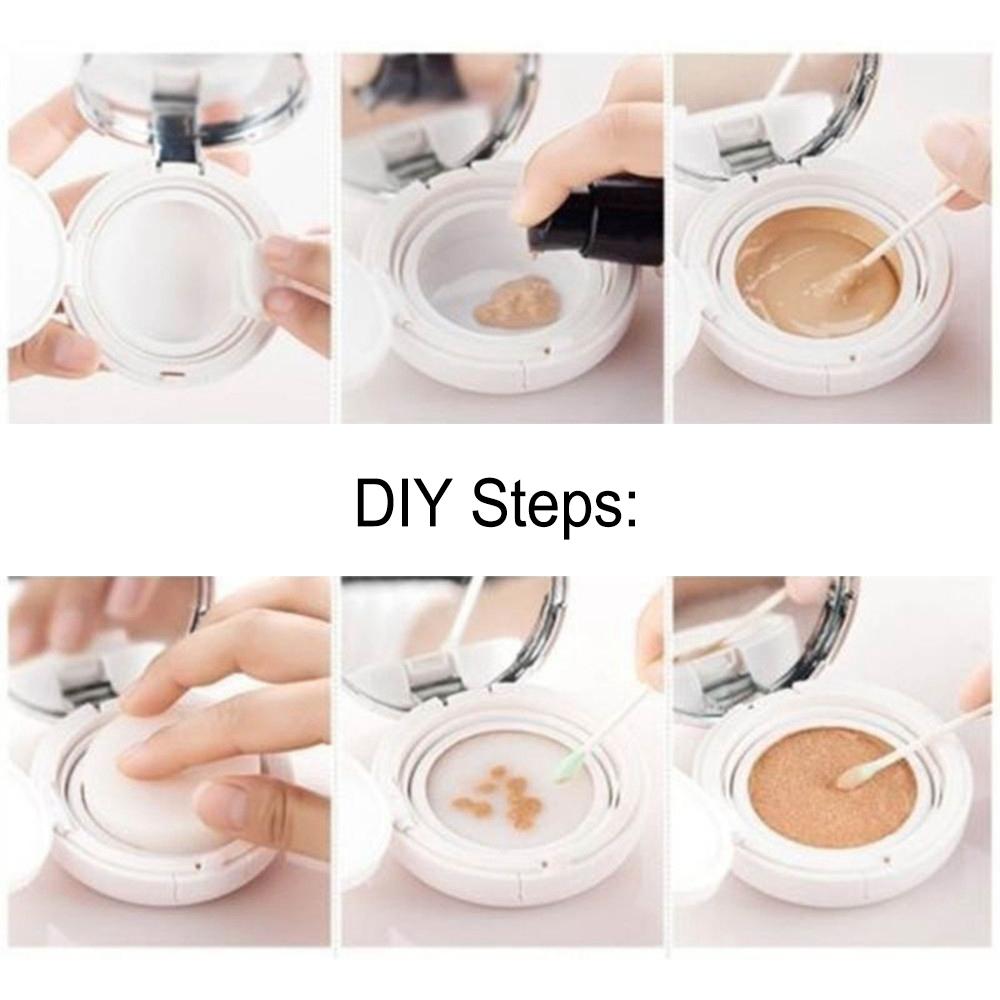 DIY Box Makeup Case Empty Air Cushion Puff Box BB Cream Container Portable Cosmetic Container