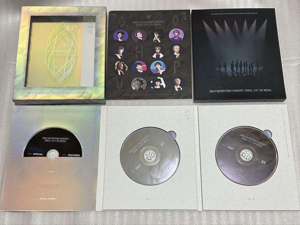 [USED] 2018 SEVENTEEN IDEAL CUT Seoul Concert Japanese Edition