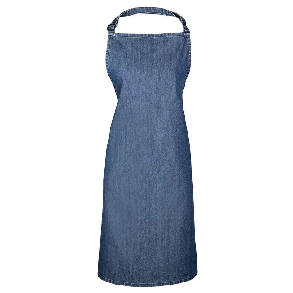 Premier Colours Collection Denim Bib Apron
