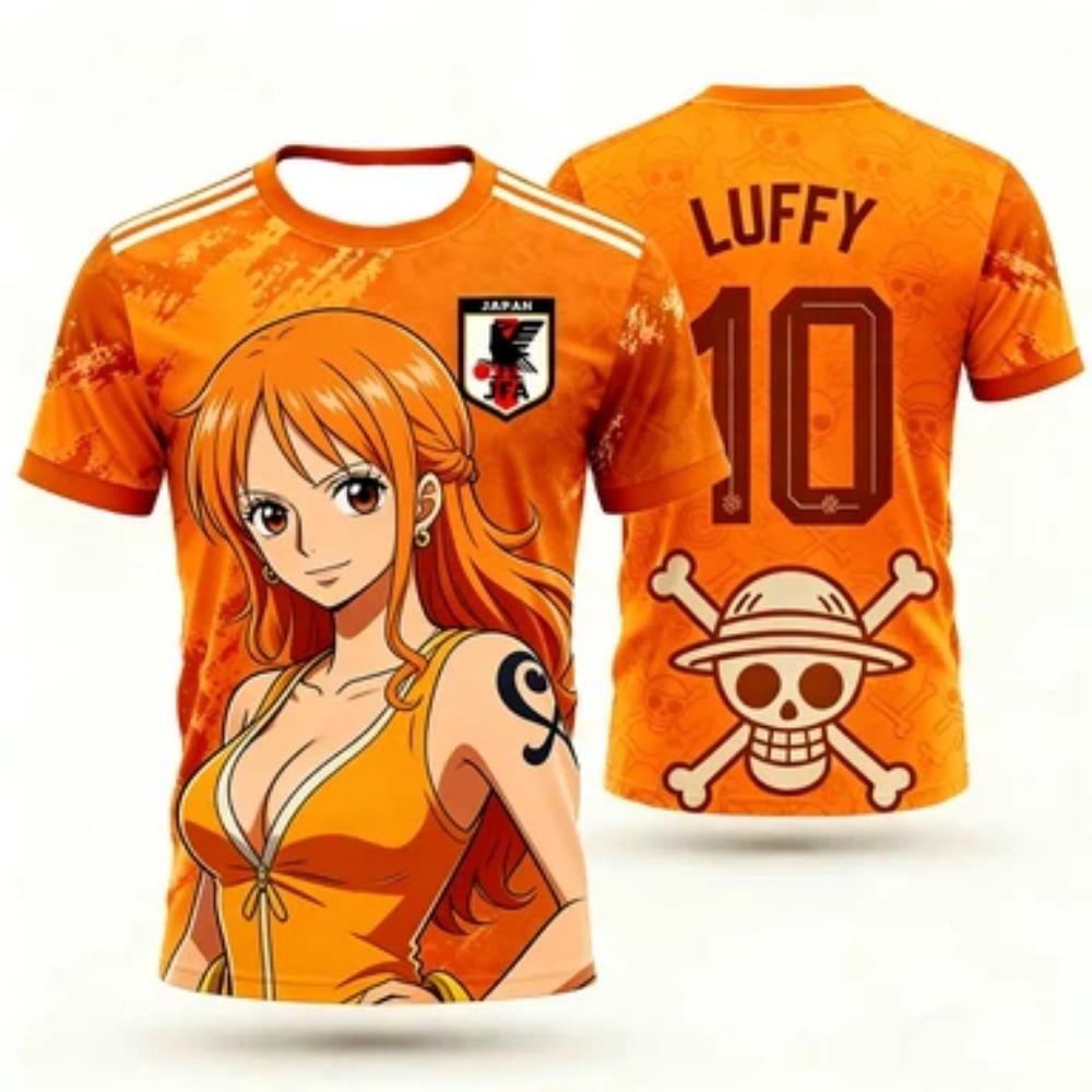 2026 Japonsko One Piece pánské rychleschnoucí tričko pro dospělé