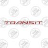 For Ford Transit Custom Lettering Car 3D Metal Logo Badge Decals Sticker Car Auto Rear Trunk Alphabet Emblem Styling Stickers