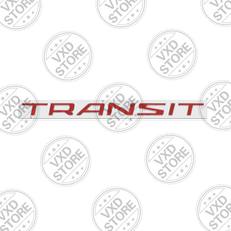 For Ford Transit Custom Lettering Car 3D Metal Logo Badge Decals Sticker Car Auto Rear Trunk Alphabet Emblem Styling Stickers