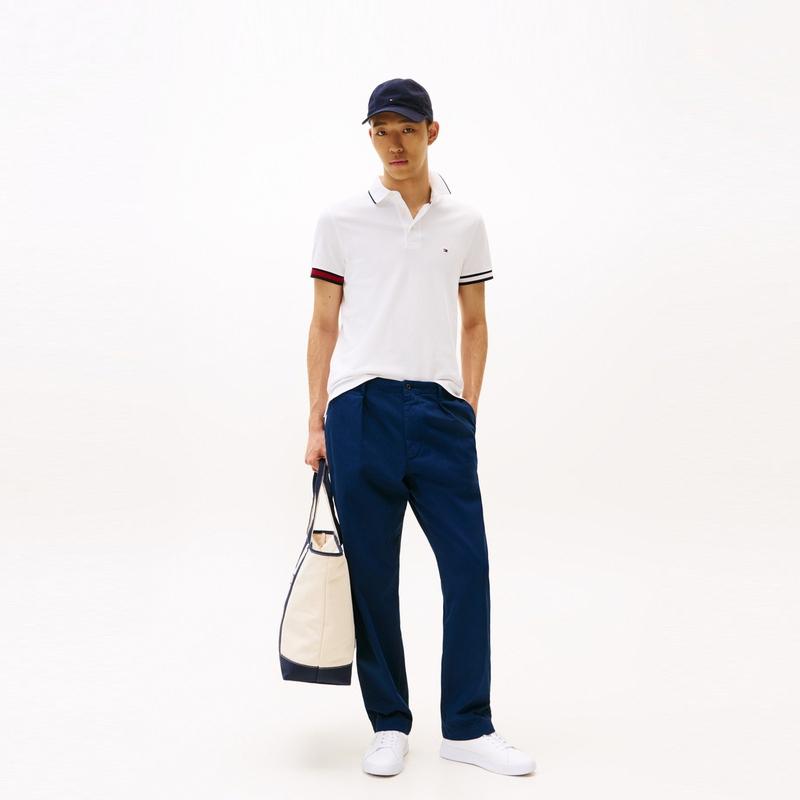 Tommy Hilfiger Embroidered Logo Polo Shirt MW0MW38458