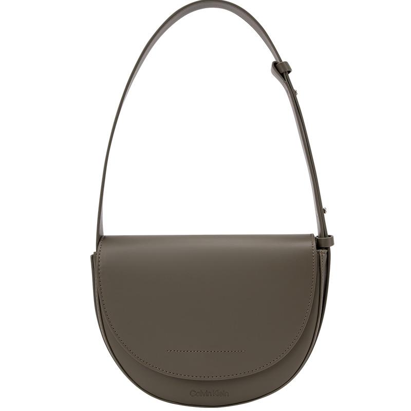 

Новая сумка-седло CALVIN KLEIN из синтетического материала, сумка через плечо, обычная женская, армейский зеленый 40W0815395 23.1*6.1*18.5CM