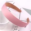 Elegant Solid Wide Headbands For Women Girls Fashion Satin Hair Bands Hairband Hoop for Korean Hair Accessories