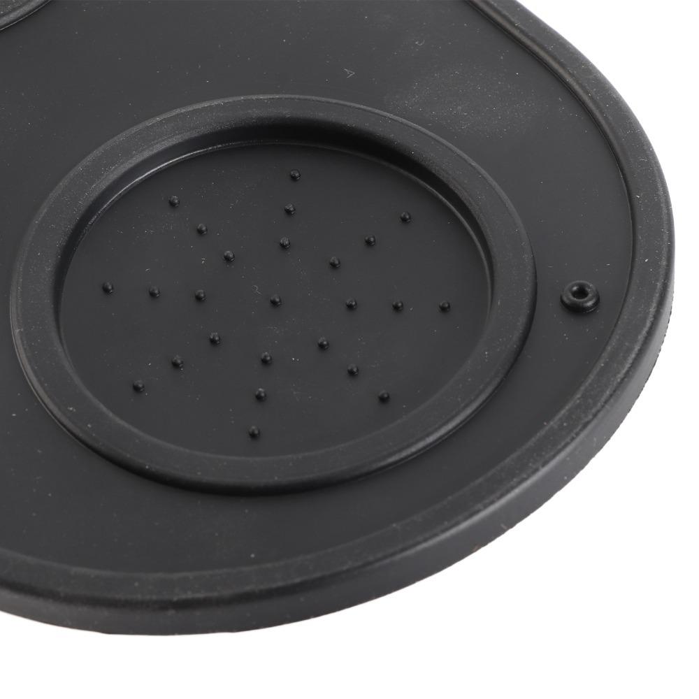 Corner Edge Espresso Tamping Mat Thicken Design Tamp Support Pad Barista Tool Mat Countertop Use