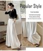 2026 High-Waisted Draped Wide-Leg Suit Pants: Stylish, Elegant, Versatile, Slimming Pleated Design for Women – Perfect for Spring and Summer