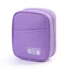 Travel Digital Accessories Storage Pouch Compact Data Cable Carrying Case Organizer Zipper Pouch for Earphone Power Bank