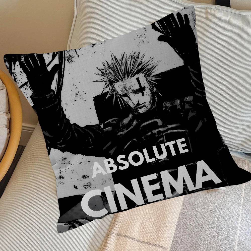 Anime BLAME Cushion Cover Inches Farmhouse Decor Home Throw Pillow Covers for Couch Decorations