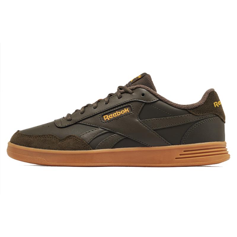 

Reebok Court Advance Khaki Brown Sneakers 100033458 36