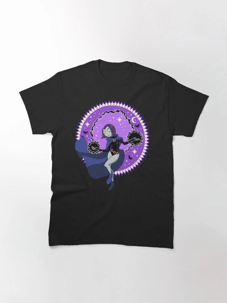 Comics Teen Titans Raven Spellbound Black TShirt S
