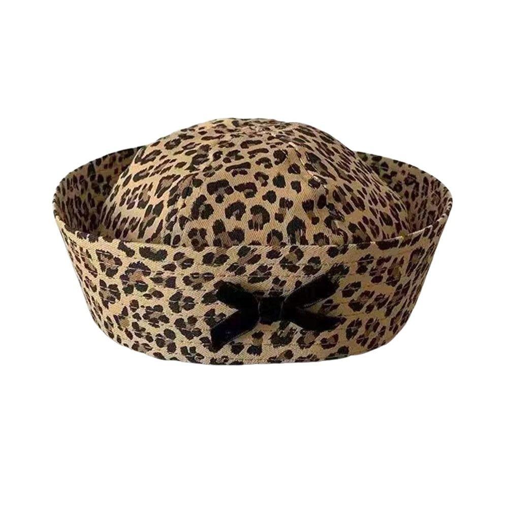 Summer Sailor Hat Stripe Stage Performance Hat Fashion Dome Cap for Women