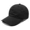 Nuovo Cappellino Snapback Estivo Unisex Asciugatura Rapida Donna Colore Unico Versione Coreana Cappellini da Baseball Regolabili per Esterni Sottile Hip Hop Cappello da Papà