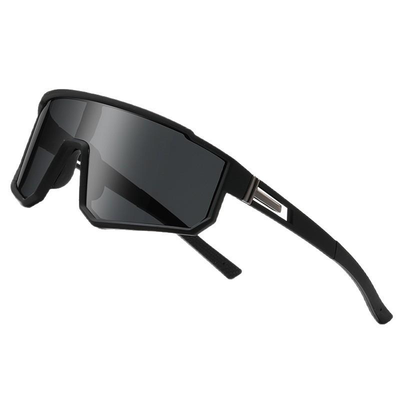 Polarisierte winddichte Sportsonnenbrille: Unisex-Großrahmen für Radfahren, Skifahren und Bergsteigen