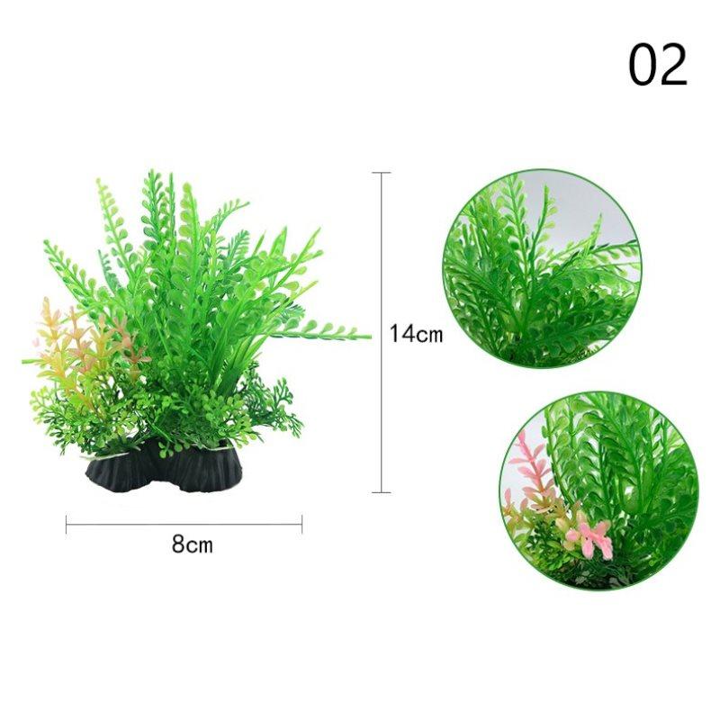13 Kinds Artificial Aquarium Decor Plants Water Weeds Ornament Aquatic Plant