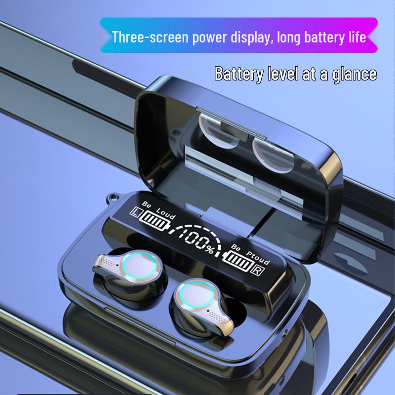 F9 TWS Mini 5.0 Waterproof Bluetooth Sports Earbuds with Touch Controls