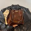 Vintage Maillard Premium Niche Design Tote Bag Women's Versatile Commuter Large Capacity Personalized Messenger Bag