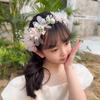 2023 Cerchietto Floreale Stile Fairy Mori per Spose - Ghirlanda di Fiori Vivace Acconciatura da Sposa