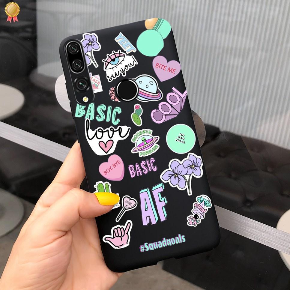 For Honor 9X Pro RU Case Cute Cartoon Cool Black Pink Silicone Back Cover For Huawei Honor9X Honor 9X Pro 9XPro 4G Phone Case