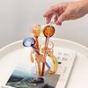 Glass Mixing Spoon High Temperature Resistant for Milk And Coffee