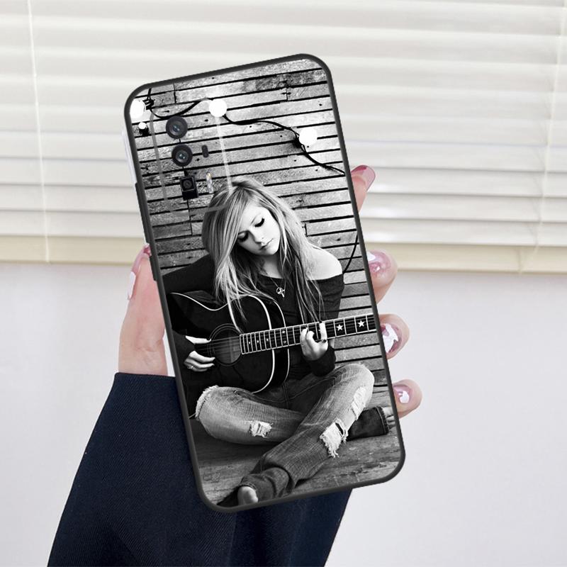 Singer Avril Lavigne Cover For Xiaomi 14T Pro 11T 12T 13T 13 14 15 Ultra POCO X6 X7 Pro X3 X5 F5 F6 M6 Pro Case