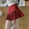 Sweet Pleated Skirts for Women Preppy Style A-line Short Skirts Fashion Dot Mini Skirt  Girls
